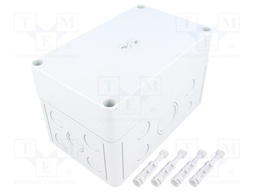 Enclosure: multipurpose; X:110mm; Y:180mm; Z:110mm; TK PC; grey