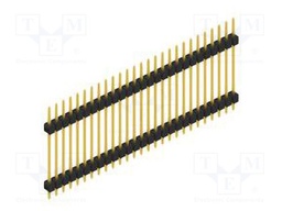 Connector: pin strips; pin header; male; PIN: 27; 2.54mm; THT; 1x27