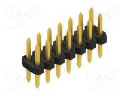 Connector: pin strips; pin header; male; PIN: 14; 2mm; THT; 2x7; 100V