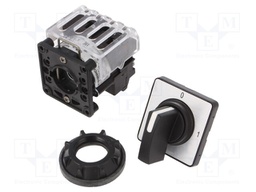 Switch: cam switch; Stabl.pos: 2; 12A; 0-1; Poles: 2; Pos: 2