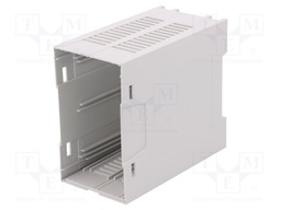 Enclosure: enclosure base; 45mm; ABS; grey; UL94HB; Series: EH 45