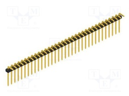 Connector: pin strips; pin header; male; PIN: 34; 2mm; THT; 1x34