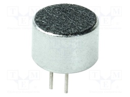 Microphone; electret; 20Hz÷20kHz; 1kΩ; -44dB; Ø9.4x6.5mm; 500uA