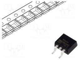 Transistor: N-MOSFET; unipolar; TO263