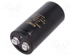 Capacitor: electrolytic; 22000uF; 63VDC; Leads: screw; ESR: 11mΩ