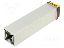 Heatsink: extruded; natural; L: 125mm; W: 30mm; H: 30mm; 1.94K/W