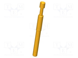 Test needle; Operational spring compression: 4mm; 5A; Ø: 3mm