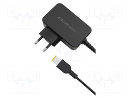 Power supply: switched-mode; plug; 20VDC; 2.25A; 45W