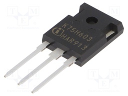 Transistor: IGBT; 600V; 75A; 428W; TO247-3