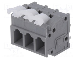 PCB terminal block; straight; 5mm; ways: 3; on PCBs; 0.2÷2.5mm2