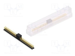 Connector: pin strips; pin header; male; PIN: 60; 2.54mm; SMT; 2x30
