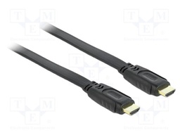 Cable; HDMI plug,both sides; HDMI 1.4,High Speed + Ethernet