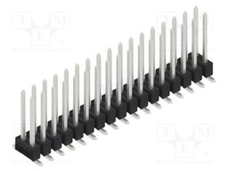 Connector: pin strips; pin header; male; PIN: 34; 2.54mm; SMT; 2x17