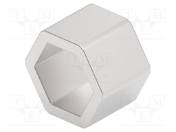 Cable gland; M12,NPT1/4"; IP68; Mat: stainless steel; Entrelec