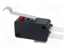 Microswitch SNAP ACTION; without lever; SPST-NO; 21A/250VAC