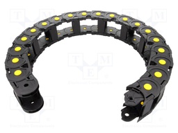 Cable chain; Series: Medium; Bend.rad: 200mm; L: 1000mm