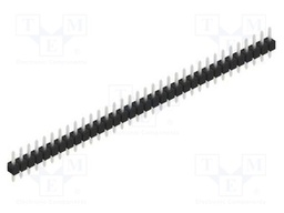 Connector: pin strips; pin header; male; PIN: 34; 2.54mm; THT; 1x34