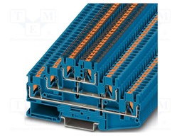 Splice terminal: rail; PT; PA; L: 56.5mm; terminals: 6; W: 5.2mm