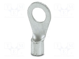 Non-insulated; Body: silver; Tip: ring