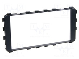 Radio frame; Toyota; 2 DIN; black
