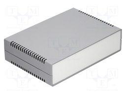 Enclosure: with panel; vented; X: 260mm; Y: 180mm; Z: 65mm; ABS; IP54