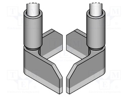 Tip; special; 14.5x14.5mm; for JBC-HT-A hot tweezers