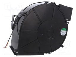 Fan: DC; blower; 12VDC; 193.6x206x115mm; 147.64m3/h; 33.2dBA