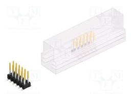 Connector: pin strips; pin header; male; PIN: 12; 2.54mm; SMT; 2x6