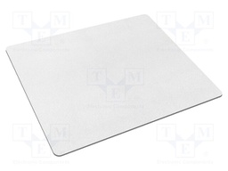 Pad; PRINTABLE; white; mouse; 220x180x2mm