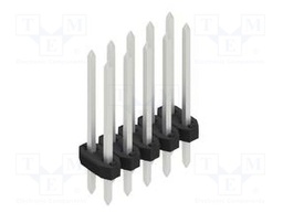Connector: pin strips; pin header; male; PIN: 10; 2mm; THT; 2x5; 100V