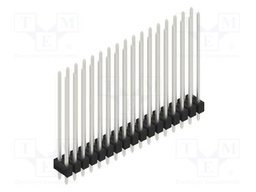 Connector: pin strips; pin header; male; PIN: 34; 2.54mm; THT; 2x17