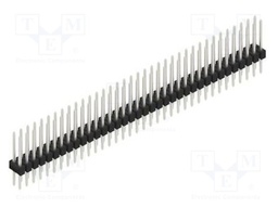 Connector: pin strips; pin header; male; PIN: 72; 2.54mm; THT; 2x36
