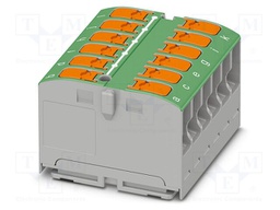 Splice terminal: rail; 24A; 450V; push-in; PA; L: 21.7mm; 0.14÷4mm2