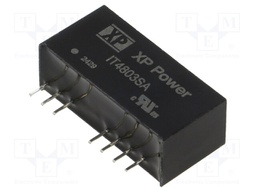 Converter: DC/DC; 3W; Uin: 18÷75V; 3.3VDC; Iout: 700mA; SIP; OUT: 1
