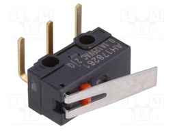 Microswitch SNAP ACTION; with lever; SPDT; 1A/125VAC; 1A/30VDC