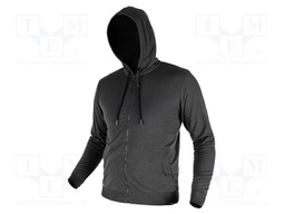 Hoodie; Size: XXXL; grey; Comfort; 320g/m2