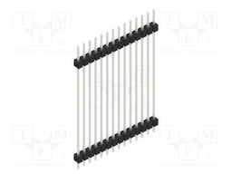 Connector: pin strips; pin header; male; PIN: 14; 2.54mm; THT; 1x14