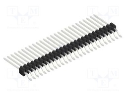 Connector: pin strips; pin header; male; PIN: 26; 1.27mm; SMT; 1x26