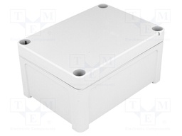 Enclosure: multipurpose; X: 95mm; Y: 130mm; Z: 65mm; TEMPO; ABS; grey