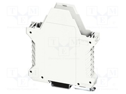 Enclosure base; white; UL94V-0; ME 22,5; for DIN rail mounting