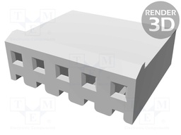 Plug; wire-board; female; SL-156; 3.96mm; PIN: 5; w/o contacts