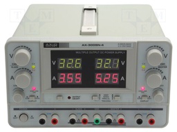 Power supply: laboratory; Channels: 4; 0÷30VDC; 0÷5A; 0÷30VDC; 0÷5A