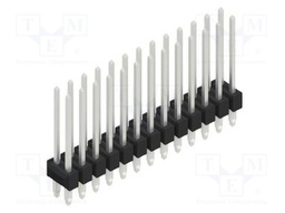 Connector: pin strips; pin header; male; PIN: 26; 2.54mm; THT; 2x13