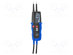 Tester: electrical; LCD; 3,5 digit (1999); Sampling: 3x/s; 0÷60Hz