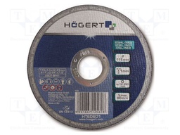 Cutting wheel; Ø: 230mm; Øhole: 22.23mm; Disc thick: 1mm; corundum