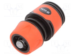 Alloy connector; ABS; Size: 1/2"