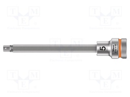 Key; Hex-Plus hexagon keys,socket spanner; HEX 5mm; 3/8"; 107mm