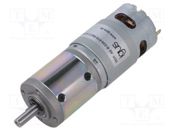 Motor: DC; 24VDC; 0.1Nm; IP30; 0.5A; -10÷60°C; drylin® E; 350rpm