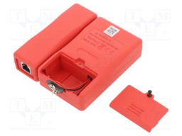 Tester: LAN wiring; Equipment: battery; Display: LED