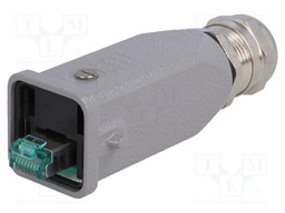 Connector: RJ45; plug; Han 3A RJ45 (Variant 5); 8p8c; size 3A